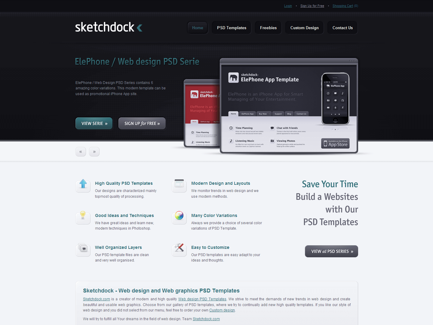 Sketchdock - Web Design