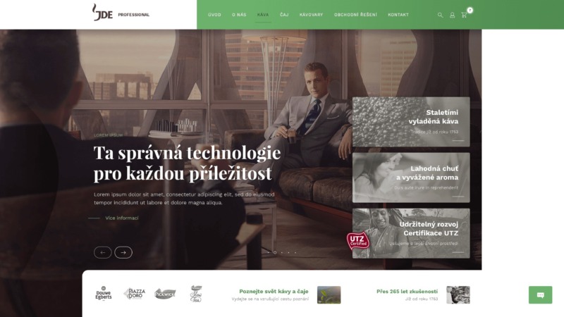 Coffee Website - Web Design